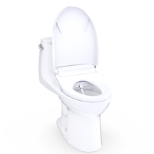 Load image into Gallery viewer, TOTO® Ultramax® WASHLET®+ S5 One-Piece Toilet - 1.28 GPF - MW6083446CEFG#01 - UNIVERSAL HEIGHT - open view