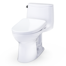 Load image into Gallery viewer, TOTO® Ultramax® WASHLET®+ S7A/S7 One-Piece Toilet - 1.28/ 1.6 GPF - UNIVERSAL HEIGHT - diagonal view