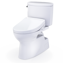 Load image into Gallery viewer, TOTO VESPIN® II WASHLET®+ S5 Two-Piece Toilet - 1.28 GPF - MW4743446CEFG#01 - diagonal view