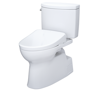 TOTO VESPIN® WASHLET®+ S7A/S7 Two-Piece Toilet - 1.28 GPF - diagonal view