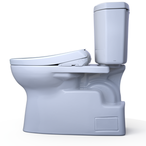 TOTO VESPIN® WASHLET®+ S7A/S7 Two-Piece Toilet - 1.28 GPF - side view