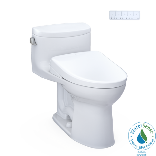 TOTO Supreme® II WASHLET®+ S7A/S7 One-Piece Toilet - 1.28 GPF - MW6344736CEFG#01 / MW6344726CEFG#01  - Main image