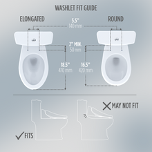 Load image into Gallery viewer, Washlet Fit Guide