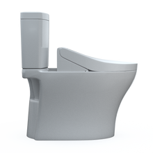 Load image into Gallery viewer, TOTO AQUIA® IV - WASHLET®+ C5 Two-Piece Toilet - 1.28 GPF &amp; 0.9 GPF - MW4463084CEMGN#01 - side view 1