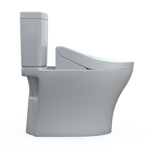 TOTO AQUIA® IV - WASHLET®+ C5 Two-Piece Toilet - 1.28 GPF & 0.9 GPF - MW4463084CEMGN#01 - side view 1