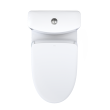 Load image into Gallery viewer, TOTO AQUIA® IV - WASHLET®+ S7A One-Piece Toilet - 1.28 GPF &amp; 0.9 GPF - MW6464736CEMFGN(A) - Universal Height - top view
