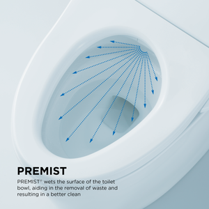 TOTO NEOREST® LS Dual Flush Toilet - 1.0 GPF & 0.8 GPF  - MS8732CUMFG - PREMIST