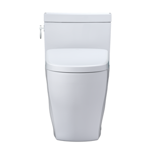 TOTO AIMES® WASHLET®+ S7 One-Piece Toilet - 1.28 GPF - MW6264726CEFG#01 - UNIVERSAL HEIGHT- front view