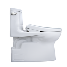 Load image into Gallery viewer, TOTO CARLYLE® II  WASHLET®+ S7A One-Piece Toilet - 1.28 GPF - Auto-Flush - MW6144736CEFGA#01 - UNIVERSAL HEIGHT - right side view