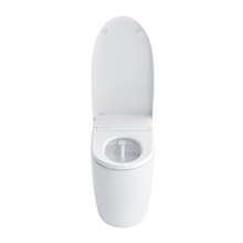 Load image into Gallery viewer, TOTO NEOREST® AS Dual Flush Toilet - 1.0 GPF &amp; 0.8 GPF - MS8551CUMFG#01 - lid open view, front facing