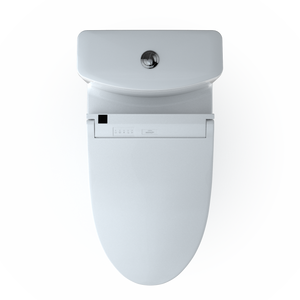 TOTO AQUIA® IV - WASHLET®+ C5 One-Piece Toilet - 1.28 GPF & 0.9 GPF - MW6463084CEMFGN#01- Universal Height - top view