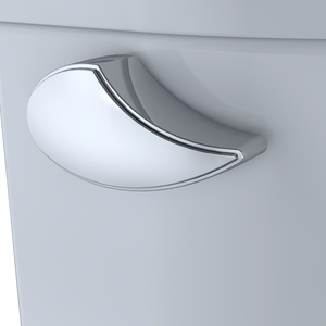 TOTO ULTRAMAX® II  WASHLET®+ S7A One-Piece Toilet - 1.28 GPF - Auto-Flush - MW6044736CEFGA#01 - UNIVERSAL HEIGHT - Flush lever