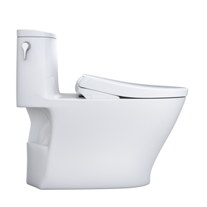 TOTO® NEXUS® Washlet®+ S7A One-Piece Toilet - 1.28 GPF  - MW6424736CEFG(A)#01 - side view 2