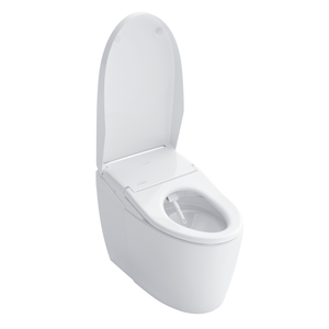 TOTO NEOREST® AS Dual Flush Toilet - 1.0 GPF & 0.8 GPF - MS8551CUMFG#01 - open view , diagonal