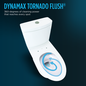 TOTO AQUIA® IV - WASHLET®+ S7A Two-Piece Toilet - 1.28 GPF & 0.9 GPF Auto-Flush - MW4464736CEMGNA#01 - Tornado Flush