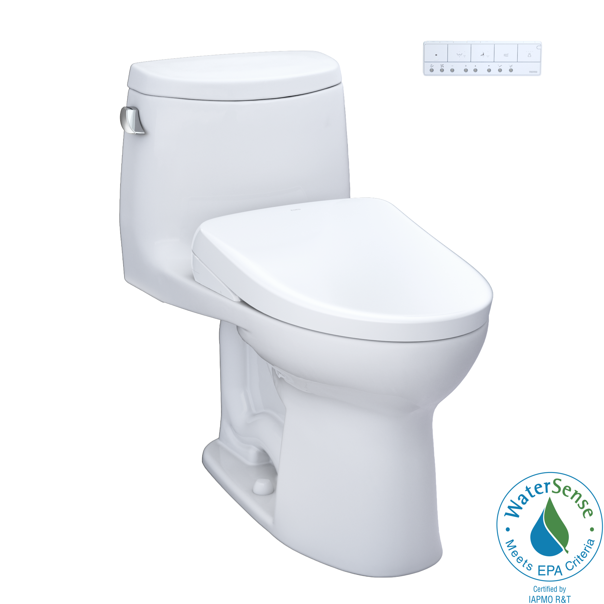 TOTO ULTRAMAX® II WASHLET®+ S7A One-Piece Toilet - 1.28 GPF - Auto-Flu –  Clear Moon Bidets