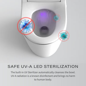 Vovo TCB-8100 Safe UV-A LED Sterilization feature