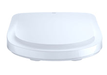 Load image into Gallery viewer, TOTO® Washlet® S500e Elongated Bidet Toilet Seat with ewater+ and Classic Lid, White - SW3044#01 Front view closed lid