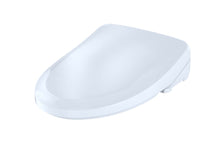 Load image into Gallery viewer, TOTO® Washlet® S500e Elongated Bidet Toilet Seat with ewater+ and Classic Lid, White - SW3044#01  left side diagonal view