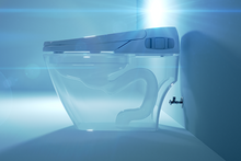 Load image into Gallery viewer, Bio Bidet prodigy p700 illuminated clear side view