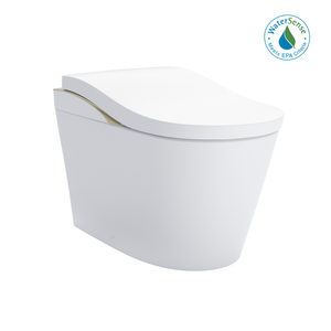 TOTO NEOREST® LS Dual Flush Toilet - 1.0 GPF & 0.8 GPF with Silver Trim - MS8732CUMFG#01S