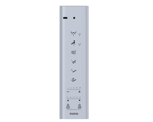 TOTO AQUIA® IV - Washlet®+ S550E Two-Piece Toilet - 1.28 GPF & 0.9 GPF - MW4463056CEMFGN#01  remote
