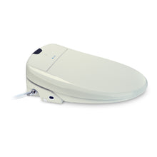 Load image into Gallery viewer, Brondell Swash 1400 Bidet toilet seat biscuit side view closed