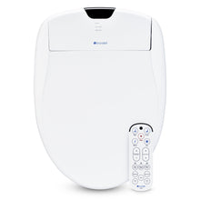 Load image into Gallery viewer, Brondell Swash 1400 bidet toilet seat with remote front view