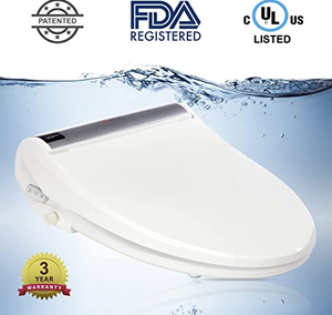 Lotus Hygiene ATS 2000 Bidet Toilet Seat with PureStream® + Remote - Elongated