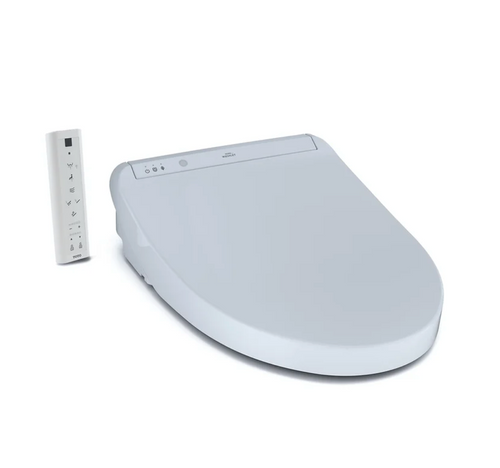 TOTO® Washlet® K300 - Elongated, White - SW3036R#01, front view with remote