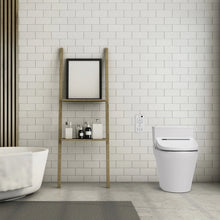 Load image into Gallery viewer, Vovo Stylement Bidet Toilet Seat- VB-6100SR - Round with Remote installed modern bathroom