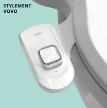 Load image into Gallery viewer, VOVO VM-001D Non-electric Bidet Attachment, Metal Coated Dual Nozzle System