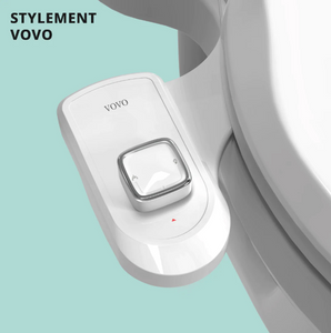 VOVO VM-001D Non-electric Bidet Attachment, Metal Coated Dual Nozzle System