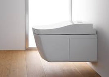Load image into Gallery viewer, TOTO NEOREST® EW Wall-Hung Dual-Flush Toilet - CWT994CEMFG#01 left side view inistalled