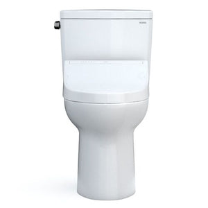 TOTO®  Drake Washlet®+ C5 Two-Piece Toilet - 1.28 GPF - MW7763084CEFG#01 - UNIVERSAL HEIGHT- front view